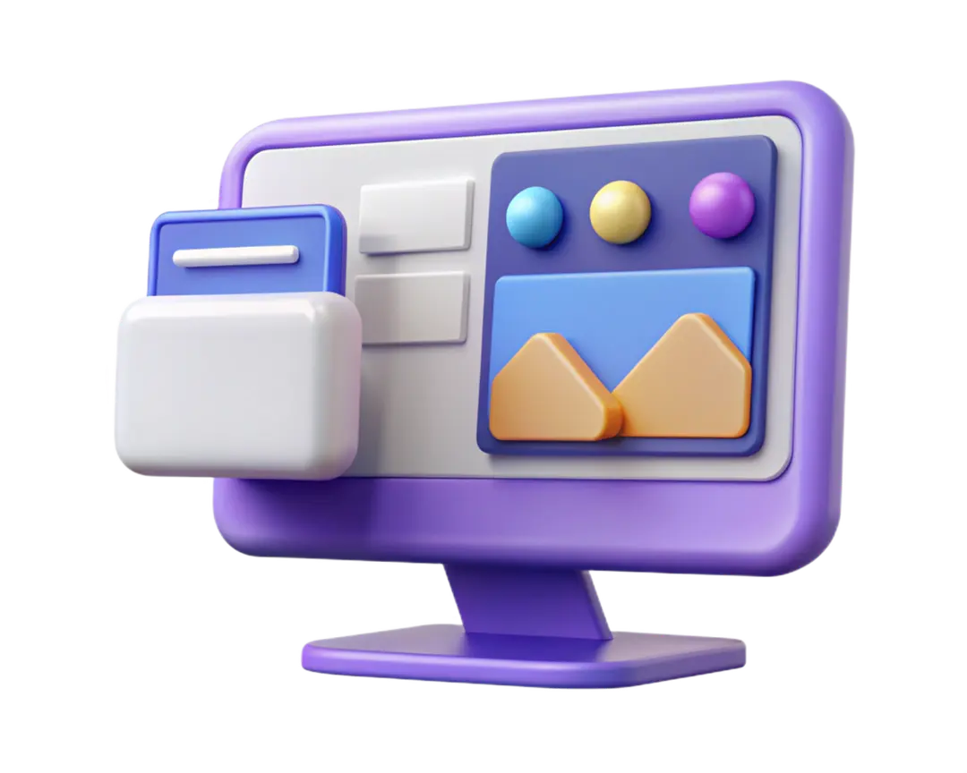 Digital Productivity Tools Illustration